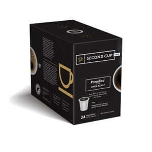 SECOND CUP PARADISO DARK PODS 24 Pods