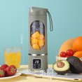 thumbnail image 3 of TopLLC Portable Juicer Small And Rechargeable Fruit Juicer Machine Multifunctional Juicer Cups For Students Household Food Supplement Machine A juicer, 3 of 3