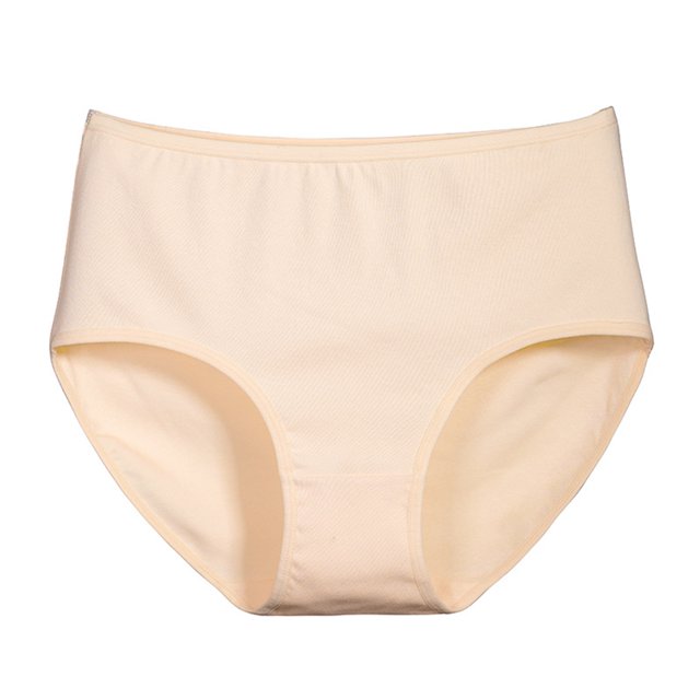 Tummy Control Underwear, High Rise Full Coverage Briefs for Plus Size Women, Smoothing Shapewear for Daily Comfort and Confidence. Beige L