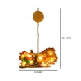 thumbnail image 3 of Dvkptbk Christmas Window Decoration Lights Battery Operated (Not Include) Christmas Indoor Lights Window Hanging Decoration Lights Party Christmas Gift Christmas Decorations, 3 of 6