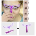 thumbnail image 1 of VONKY 8 Pcs/ensemble Pochoirs de Modelage pour Sourcils Réutilisables Lavables Modèles Portables Maquillage Cosmétiques Professionnels, 1 of 8