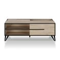 thumbnail image 3 of Bowery Hill Modern Wood Storage Coffee Table in Natural Oak Finish, 3 of 5