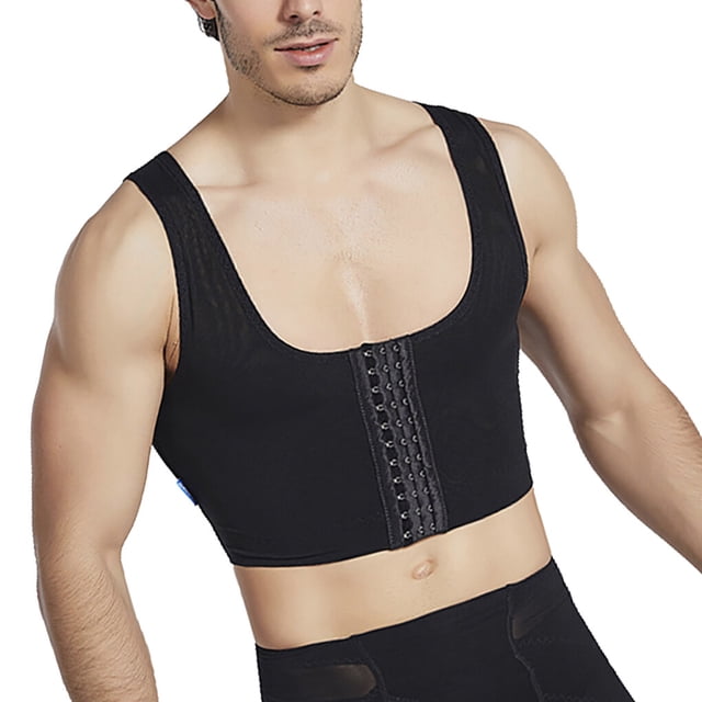 tredstone Men Chest Shape Vests Male Control Breast Gynecomastia Professional Slimming Tank Top Correct Corset Compressing Compression No.1