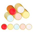 thumbnail image 2 of veasfak 50 Pieces Paper Plates Utensils Party Supplies Tray Dinnerware Tableware, 2 of 9