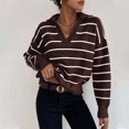 thumbnail image 2 of Vestes de Printemps pour Femmes Mode Femmes Décontracté à Manches Longues Imprimé Col Montant à Carreaux Seater, 2 of 8