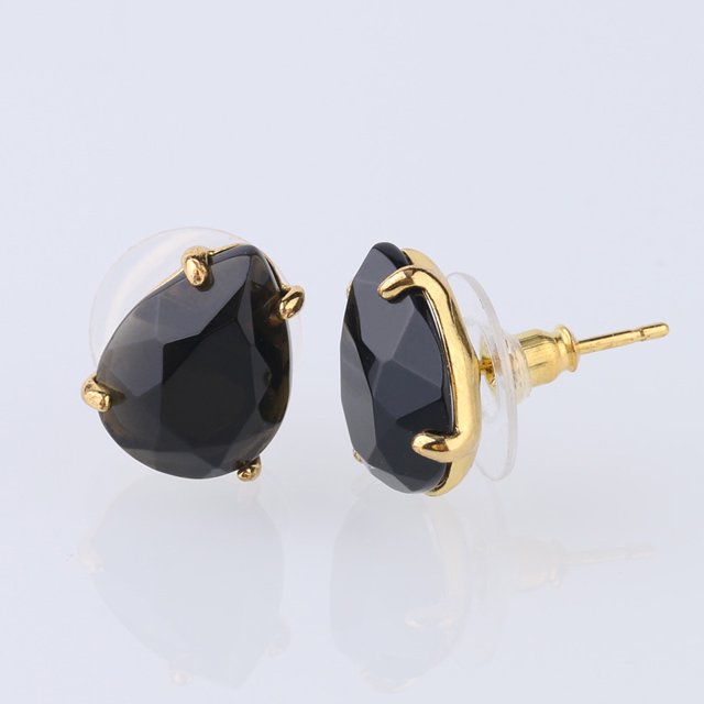 Stud Earrings Water Drop Shape Earring Women Reiki Jewelry Fit for Party