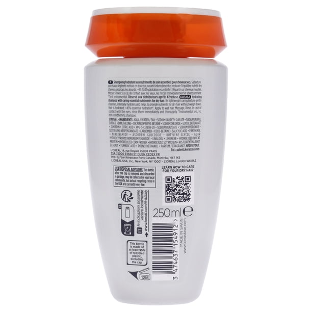 Kerastase Nutritive Bain Satin Shampoo 8.5oz/250ml New - Walmart.ca