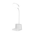 thumbnail image 2 of LED Desk Lamp for and College Dorm, Eye-Caring Reading Light with 3 Color Modes, Dimmable, Rechargeable USB, Flexible Gooseneck, Pen Holder and Phone Stand for Study and Bedside, 2 of 7
