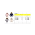 thumbnail image 3 of Kmbangi Combinaison de Neige d'Hiver pour Bébé, Manteau Grenouillère pour Nourrisson, Manteau Chaud d'Extérieur, Veste Matelassée à Capuche, Combinaison à Pieds 6-24 m, 3 of 9