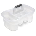 thumbnail image 1 of Sterilite Shower Caddy- Grey, 1 of 6