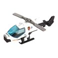 thumbnail image 3 of HILABEE Diecast Alloy Helicopter Cake Decoration Holiday Present Collection Aircraft white, 3 of 9