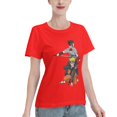 thumbnail image 2 of T-Shirt Basique à Manches Courtes pour Femmes Naruto Naruto Sasuke, 2 of 6