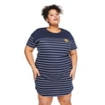 thumbnail image 1 of George Women's Plus Crew Neckline Nightshirt, 1 of 6