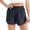 Marine, variante sur RKSTN Shorts de Gym pour Femmes Course Sport Taille Élastique Shorts d'Entraînement Actifs Couleur Unie Respirants Entraînement Physique Shorts d'Entraînement Athlétiques