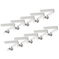 thumbnail image 1 of Unique Bargains 7x6mm Kayak Paddle Snaps, Hollow Button Single Pin Lock Tube Spring Clips for Tent Pole, 10 Pack, 1 of 6