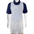 thumbnail image 1 of DEBGFS 100pcs/set Disposable Apron Transparent Waterproof Dishwasher Apron Easy Use for Restaurant Kitchen Cooking Cleaning Thick Plastic Aprons,milky, 1 of 11