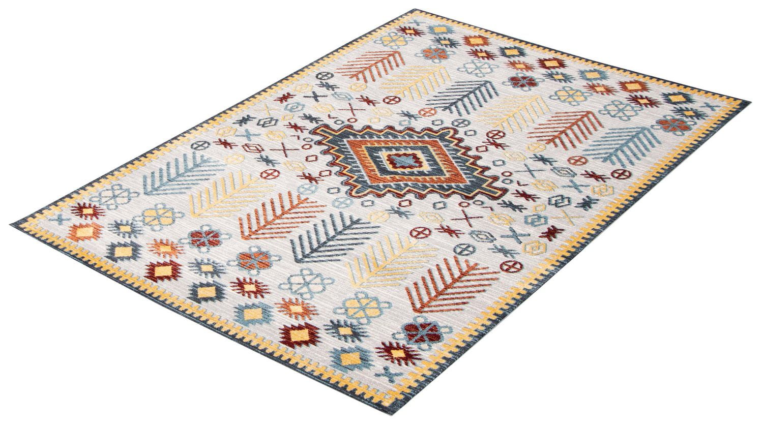 Tapis Lavable ECARPET Sud-Ouest pour Chambre, Salon, Chambre d'Enfant, Couloir