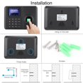 thumbnail image 2 of Greensen Biometric Fingerprint Time Attendance Recorder Recognition Device Access Control, Biometric Fingerprint Time Attendance, Fingerprint Access Control, 2 of 8