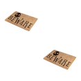 thumbnail image 2 of Decodeary Cartoon Letter Rugs Halloween Living Room Carpet Welcome Mats for Home Floors No.11 2Set, 2 of 6