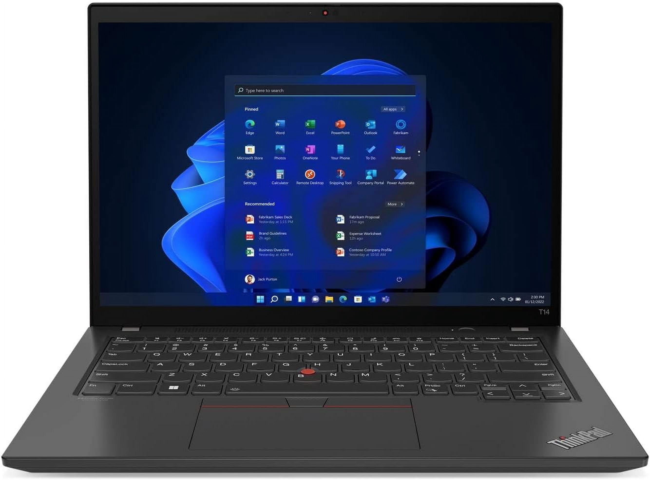 LENOVO ThinkPad T14 G3, 14" FHD ,i7-1265U, 16GB, 512GB Refurbished