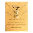 thumbnail image 1 of HOARBOEG Jewelry Sets Twelve Constellation Necklace Bracelet Set Constellation Card Necklace, 1 of 1
