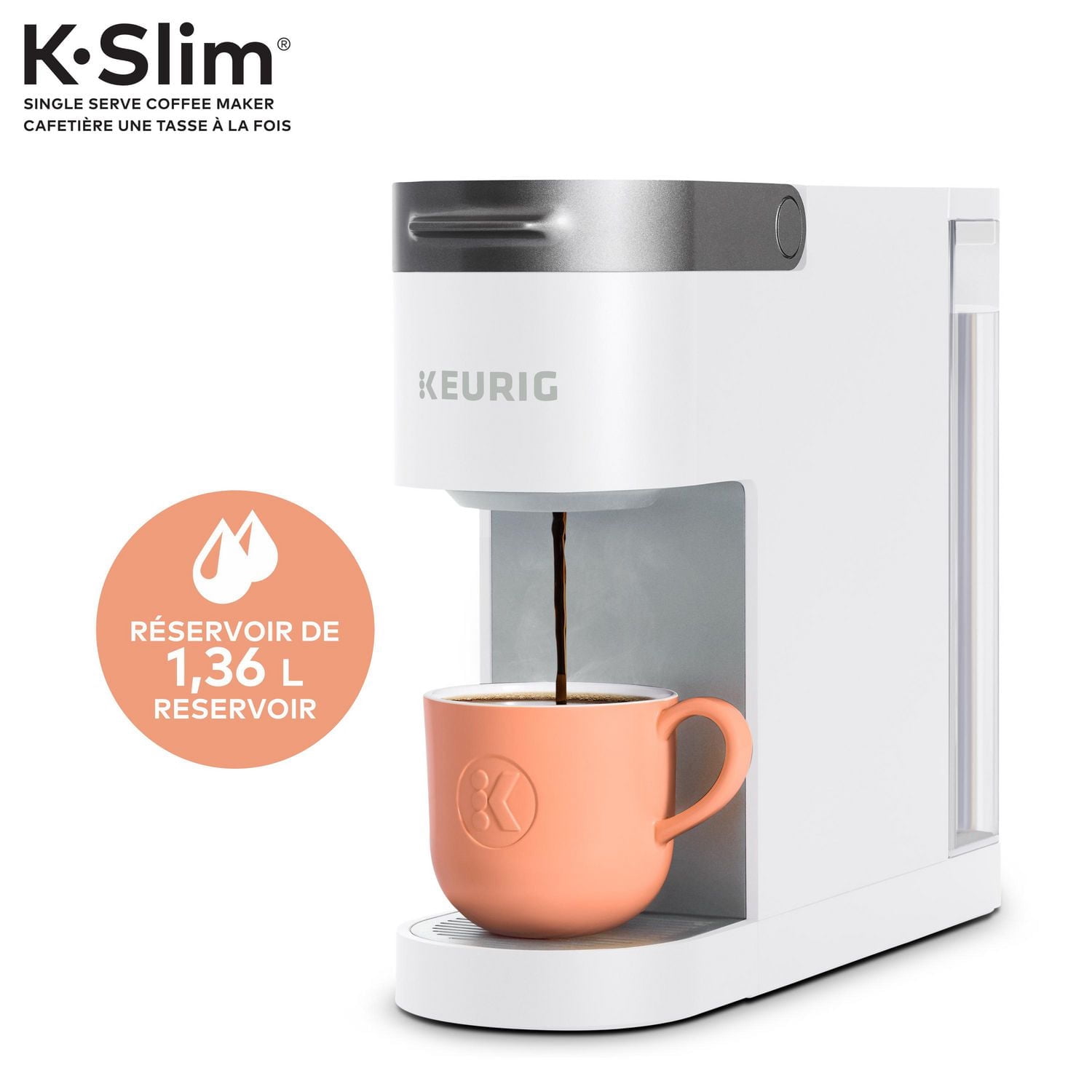 Cafetière une tasse à la fois Keurig K-Slim