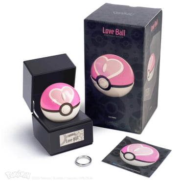 Pokemon Réplique de Balle d'Amour Moulée sous Pression