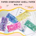 thumbnail image 2 of Slime Supplies Kit - 11 Colors Sugar Paper, DIY Filler, Flower/Heart Shapes, Safe Injection Molding, Smooth Edges, for Kids' Parties, Creative Decoration, Environmentally Friendly, 2 of 6