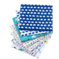 thumbnail image 1 of Scarf Patchwork 7PC Patchwork Squares Cotton Bundle Craft DIY Fabric Quilting Sewing Scarf Scarf, 1 of 1
