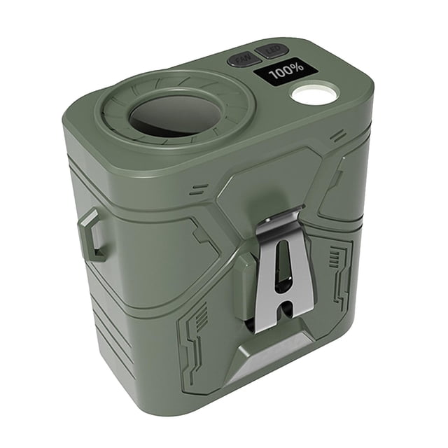 GROWTH TANK Ventilateur à Clip de Taille 5 Vitesses Réglables Forte Aération pour Maison Jardinage Extérieur Vert