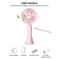 thumbnail image 2 of USB Mini Handheld Fan Outdoor Portable Rechargeable Cooling Fan with Mobile-Phone Holder for Outdoor Travel, 2 of 8