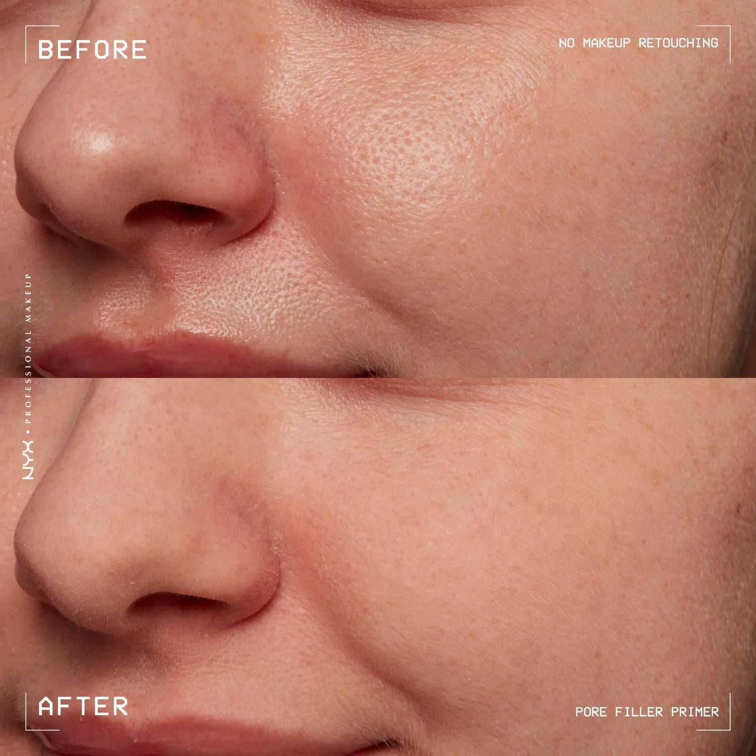 NYX Professional Makeup, Base de teint Pore Filler, Effet lissant, Réduit l'apparence des pores, Fini doux, Tenue 12 hres, 20 ML