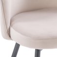 thumbnail image 3 of Chaise d'appoint rembourrée en velours Ayla, 3 of 9