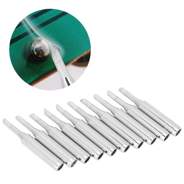 Brass Solder Iron Tip, Lightweight 900M Solder Iron Tip, Lead-Free for Soldering Machines Lead-Free Welding
