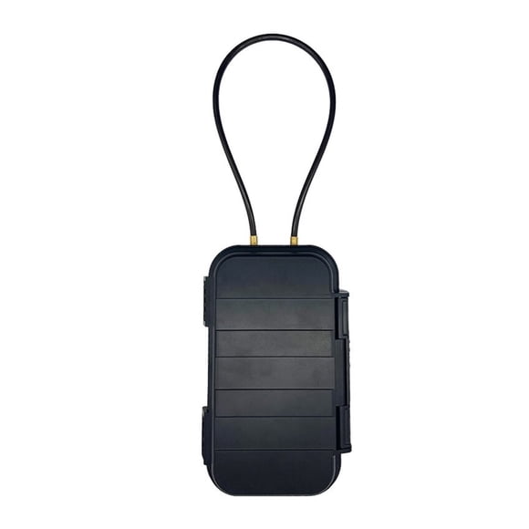 Portable Storage Box Creative Beach Safe Box 4-digit Combination Lock With Steel Wire Outdoor Camp Sports Cycling Swim Security ,More Reliable & Robust