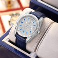 thumbnail image 2 of 【START】Gypsophila Men's Watch Diamond Watch Waterproof Swiss Fully Automatic Mechanical Movement Date Week Function, 2 of 15