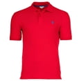 thumbnail image 1 of U.S. POLO ASSN. men's POLO - piqué, logo Brodé, Coton Extensible Rouge TG (Très Grand), 1 of 3