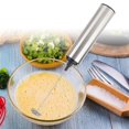 thumbnail image 2 of Coffee Astiller, Handheld Aerator, Electric Whisk, Stainless Steel Blender Blender, Milk Coffee Tea Stirring Stick, Kitchen cooking tools USB charging, 2 of 9
