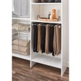 thumbnail image 3 of Rev-A-Shelf PSC-3014CR 30" Steel Pull Out Pants Organizer for Custom Closet, Chrome, 3 of 11