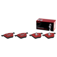 thumbnail image 1 of Brembo Brake Pad P06073N NAO; FMSI Number D1443-8594; Ceramic; Set Of 4; With Hardware, 1 of 3