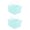 Green, variant on Miangastore Brush Washer Square 2Set 3.54x3.93x5.70in