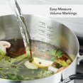 thumbnail image 4 of KitchenAid - Brushed Stainless Steel Cookware Set, 10-Piece Pots and Pan Set, Induction Cooktop Compatible, 4 of 8