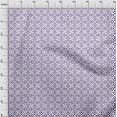 thumbnail image 4 of oneOone Cotton Silk Purple Fabric Geometric Triangle Craft Projects Decor Fabric Printed By The Yard 42 Inch Wide, 4 of 4