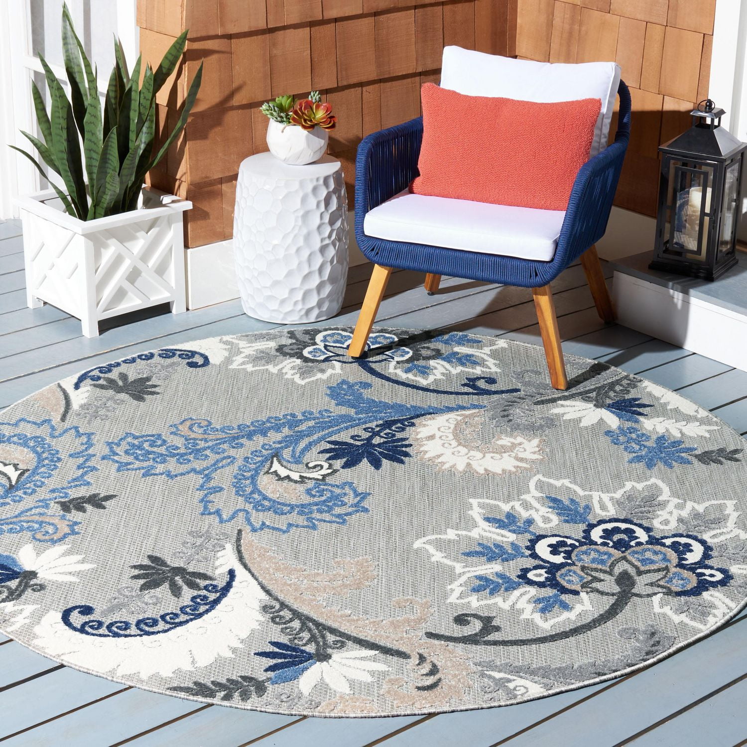 Safavieh Cabana Kuzman Tapis Floral Extérieur