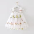 thumbnail image 2 of Robe Décontractée pour Filles Sans Manches Tutu pour Tout-Petites Robes de Fée Robe en Tulle 3-4 Ans, 2 of 5