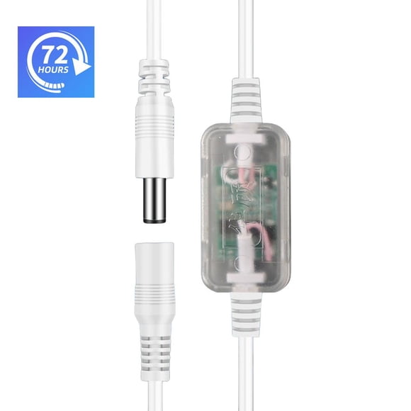 Router Rebooter Timer Controller with 9-15V for 24/72 Hour Automatic Restart, Improving Network Bandwidth Utilization and Avoiding Congestion