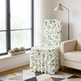 thumbnail image 3 of Dining Chair Covers Full Elastic Printed Polyester Stretch Cover for Home Hotel Dining Seat Pads, 3 of 6