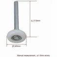 thumbnail image 3 of 4 Roulements à Billes en Nylon Scellés pour Porte de Garage avec Arbre de 115mm Cisea, 3 of 4