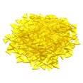 thumbnail image 1 of Uxcell 200g Stained Glass Mosaic Triangle 0.55'' Bright Yellow Glass Mosaic Tiles Bulk for Craft Handmade Project, 1 of 8