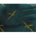 thumbnail image 4 of oneOone Georgette Viscose Fabric Bird Block Print Fabric By The Yard 42 Inch Wide, 4 of 4